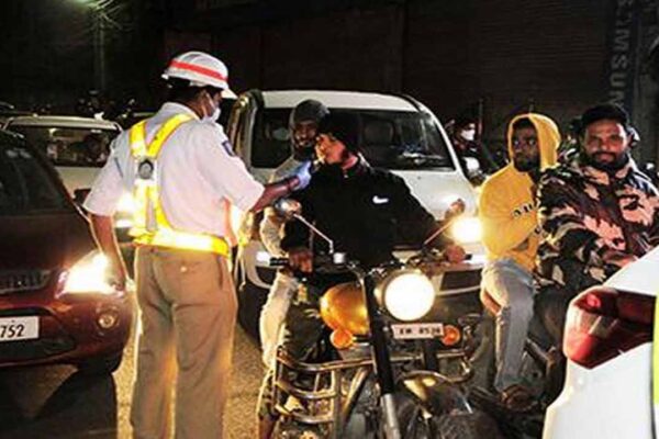 Sarkar's blow... 212 people arrested in drunk and driving case...!